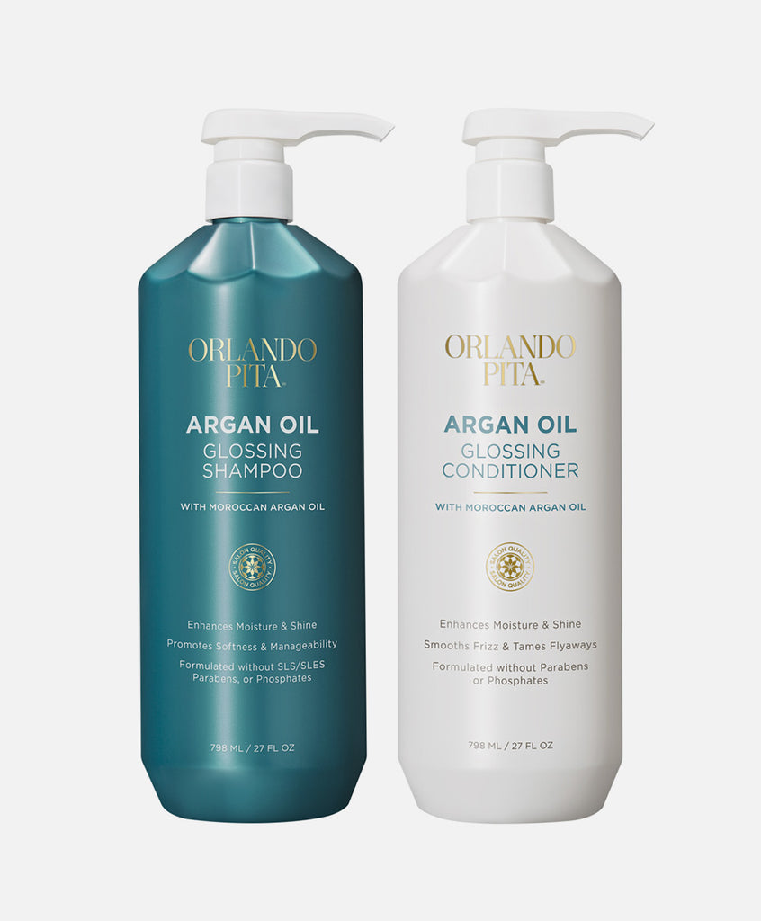 Argan Oil Glossing Conditioner Duo – Orlando Pita Play