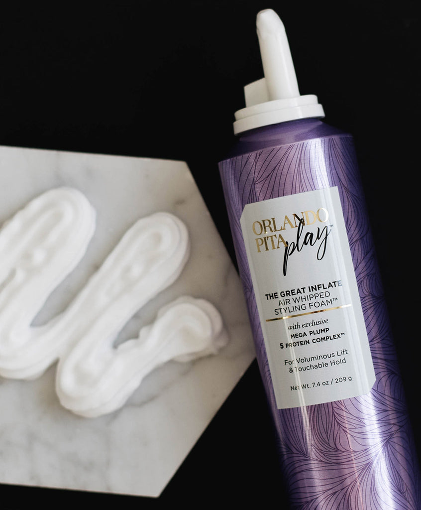 The Great Inflate: Styling Foam & Mousse – Orlando Pita Play